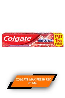 Colgate Max Fresh Red 81gm